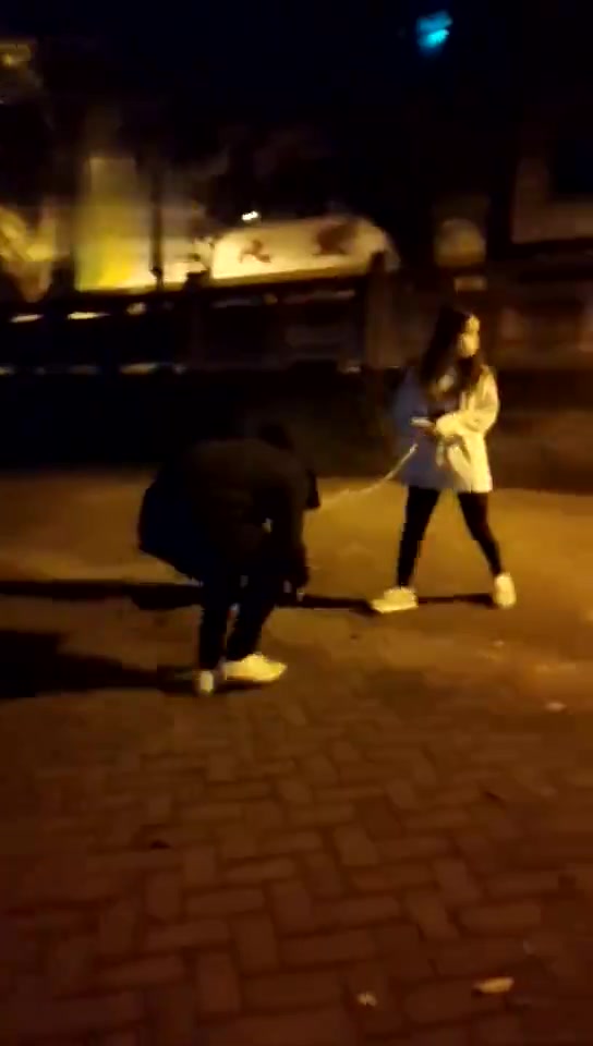 糖糖 精彩 双素人 小姨和侄女一起虐狗 