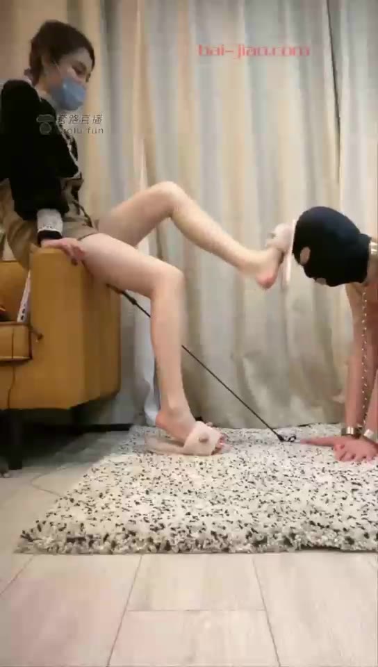 桑爷 楼道训狗 