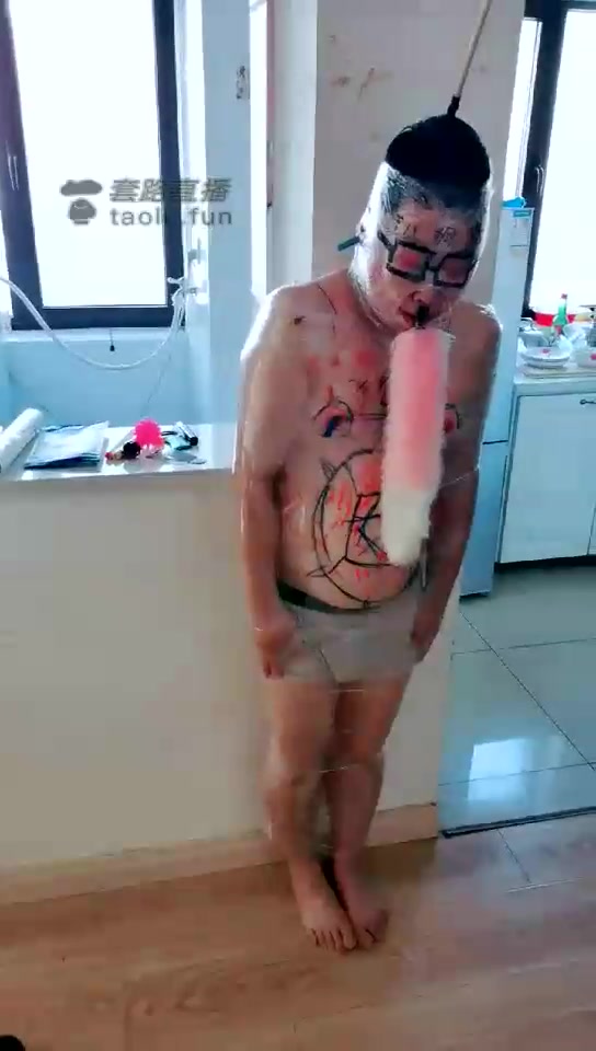 雪儿 保鲜膜调教 