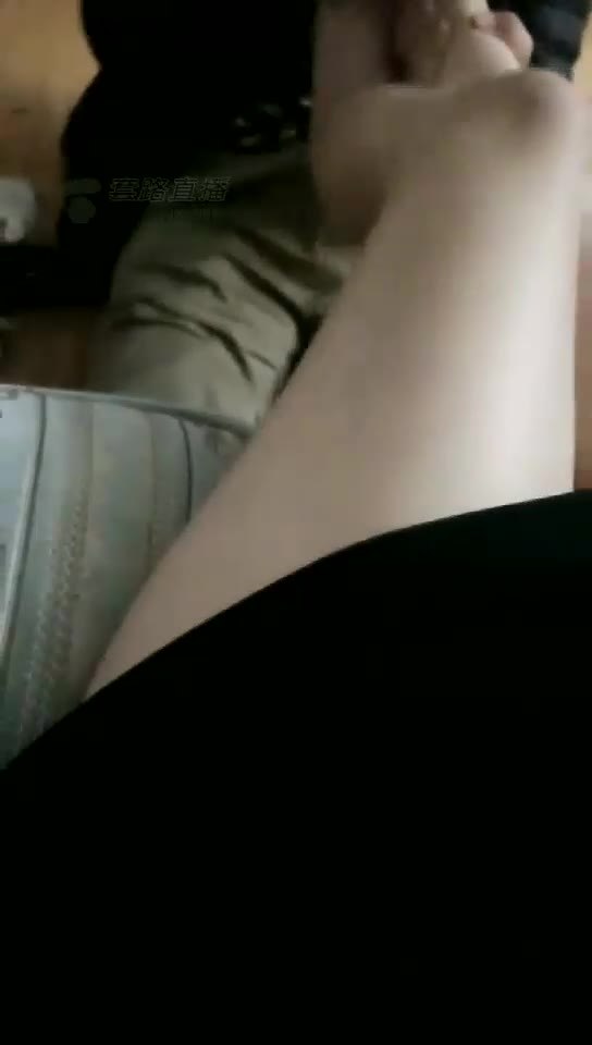 甘露 享受狗子按摩美腿 