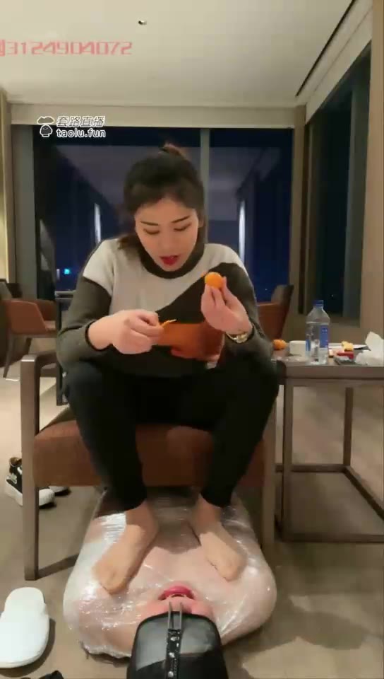 安琪 鼻钩强制闻脚闻袜子 开口器口水咀嚼喂食 