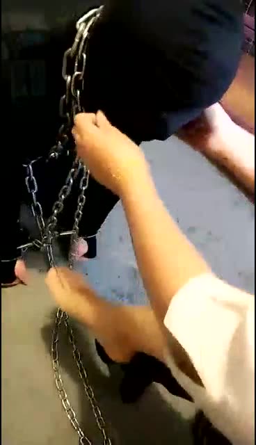 天香百合 奴隶生活之笼子锁链