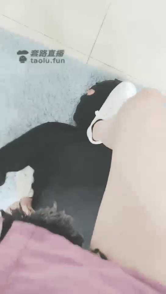 灵竹 小白鞋 踩踏 舔鞋 棉袜 恋足