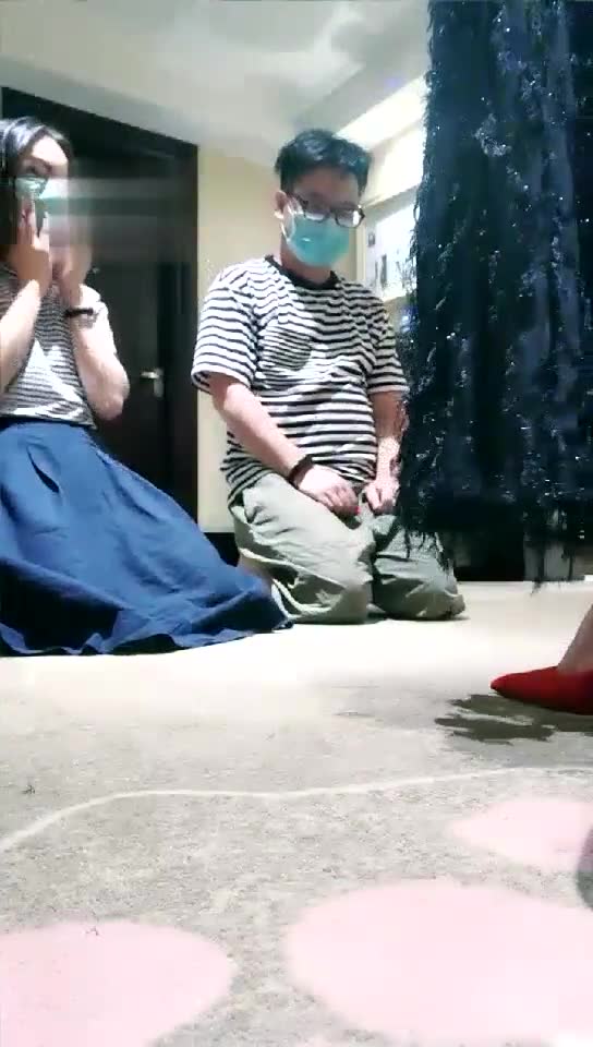 囚夫妻 首次被心安女神调教 第二弹