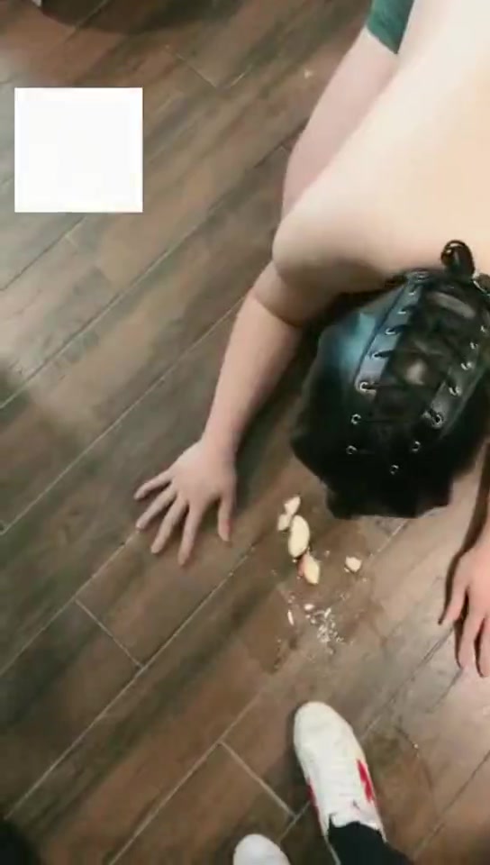 萌女王 调教萌新 舔鞋底闻臭袜 给主人磕头谢恩