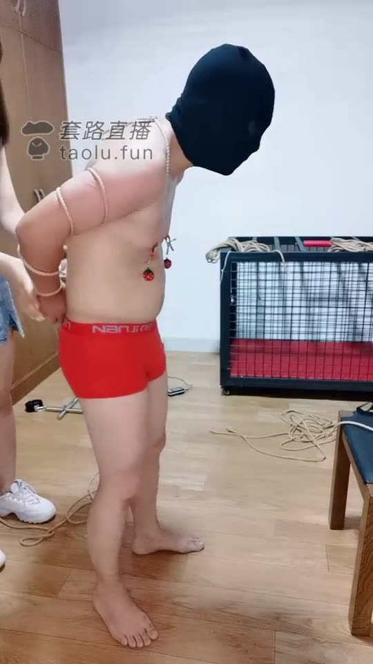 夏夏绳缚 喜欢捆绑的中度狗