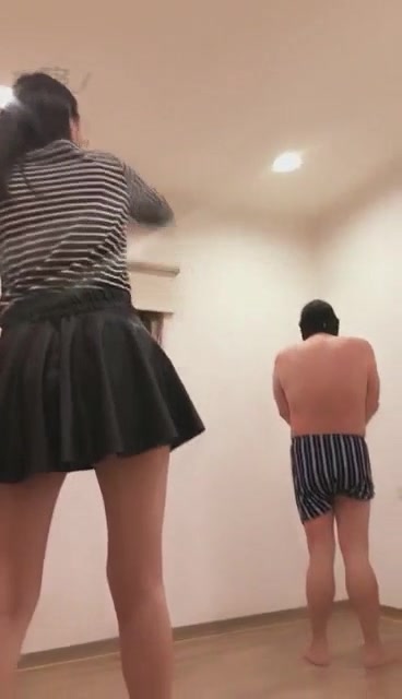 台湾女神联盟 虞娘 暴揍干爹