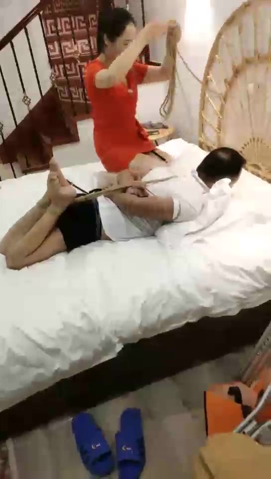 女绳小花 捆绑绳艺 二）