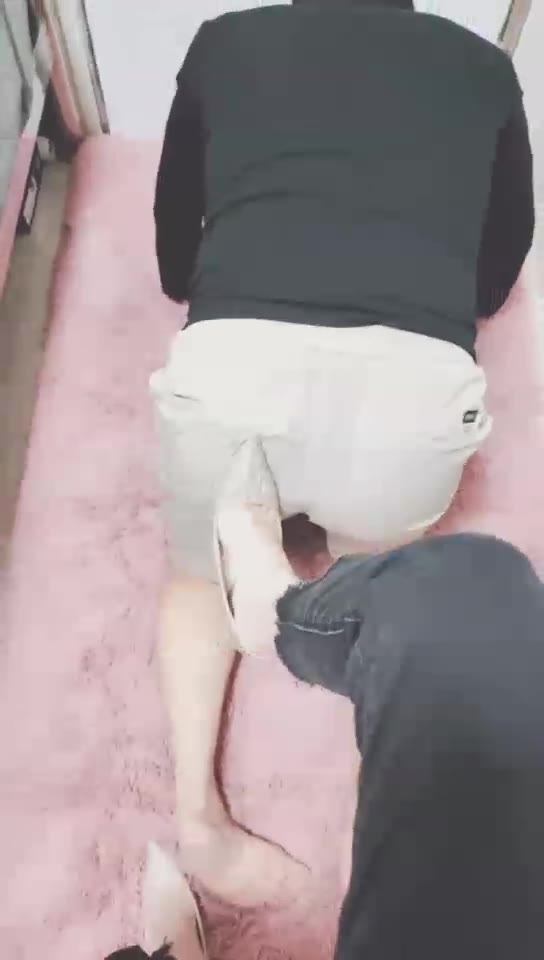 灵竹 鞭打 恋足 踩踏