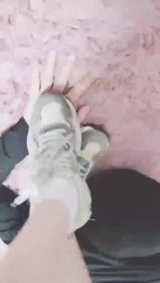 灵竹 运动鞋上课 踩踏 口塞棉袜
