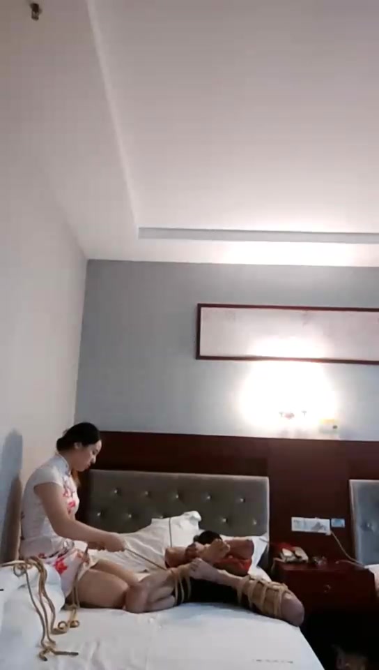 女绳小花 捆绑绳艺