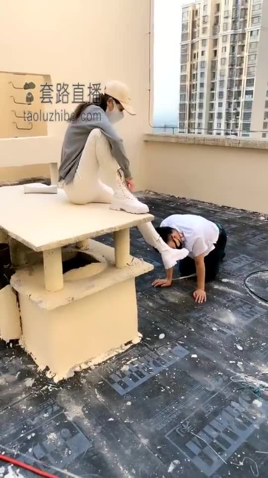 沐清忧 户外羞辱