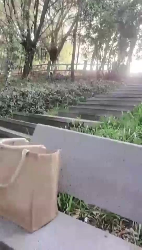 花花 户外公园开发素人前男友刺激