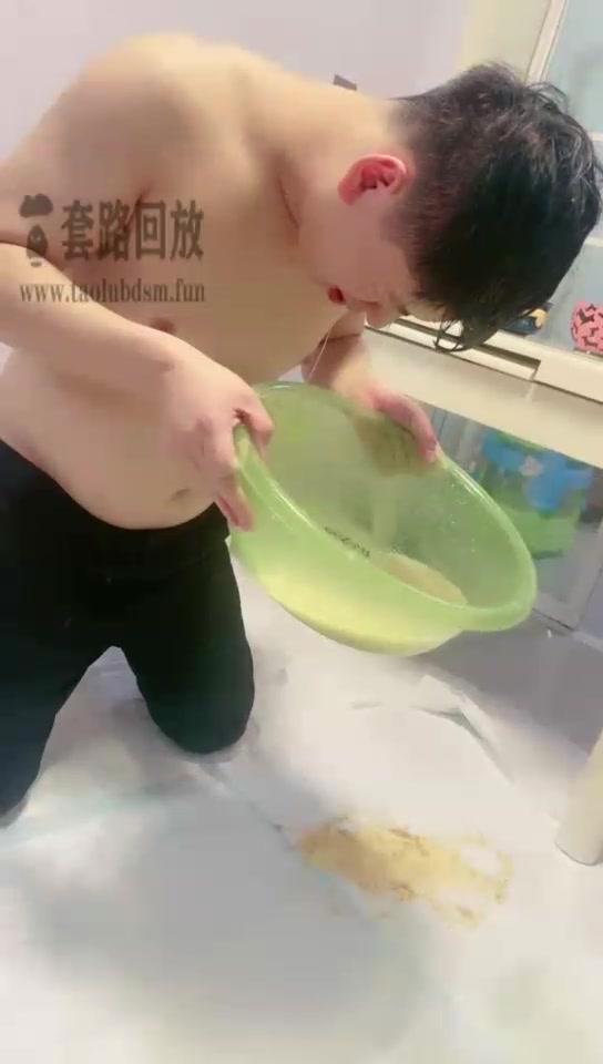 逗逗 首调 直接圣水 呕吐物生成全过程