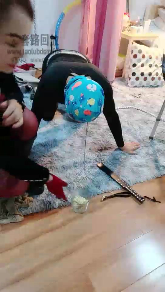 乐爷 周未调奴圣水泡面 一