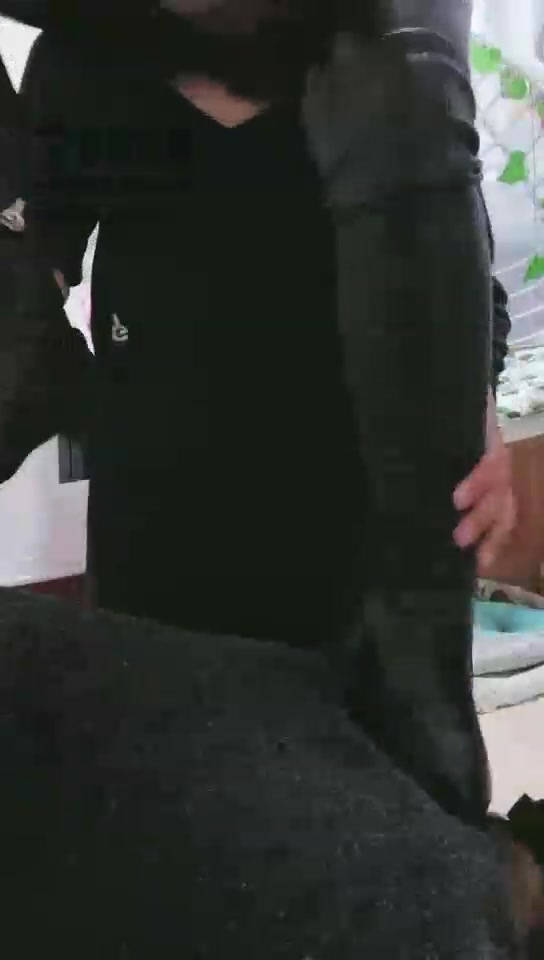 天水女王 皮裤霸气调双奴