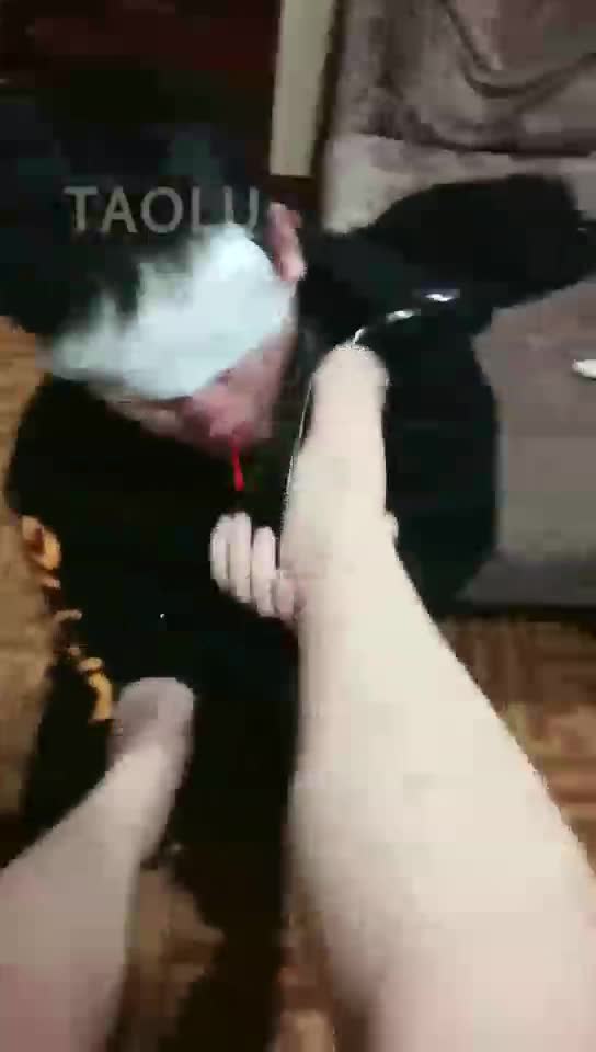 Holy water, dirty soles, slap humiliation
