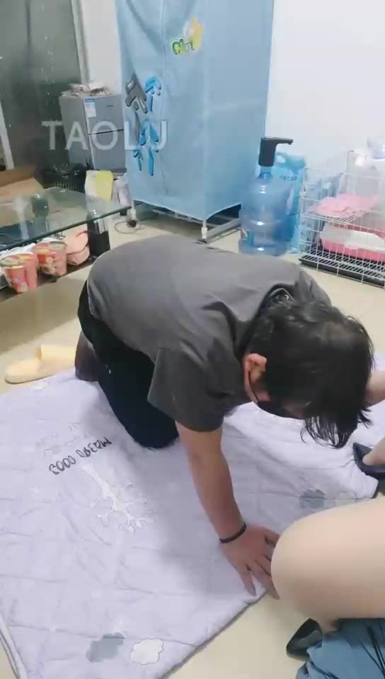 超高能 心情不好 对贱奴下狠手