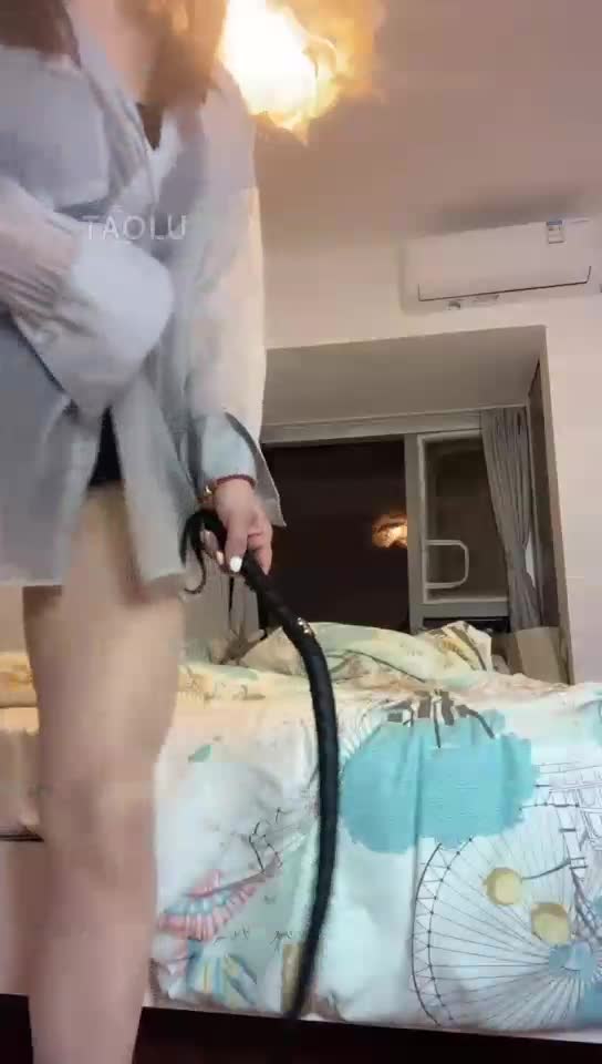 Bitchy dog cleaning, high heels humiliation