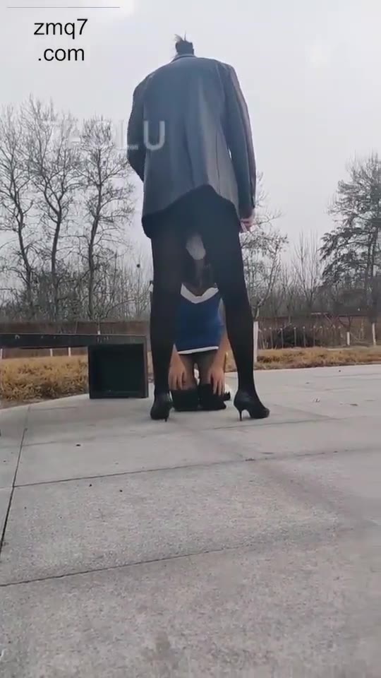 冷大人 户外调教女奴 遇见好几个路人