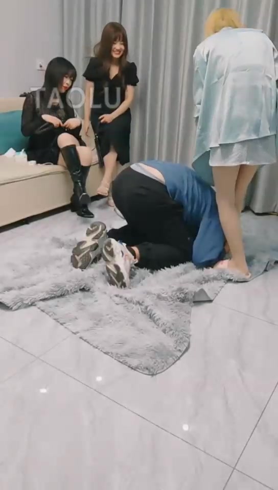 颜汐 多个女王 耳光专场