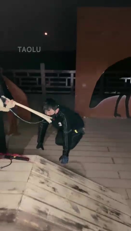 蠢儿教头 户外公园 犬化饲养培养中