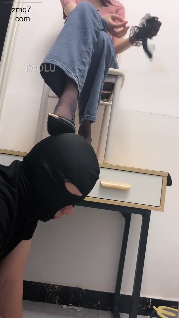 萬一 黑丝高跟 玩奴