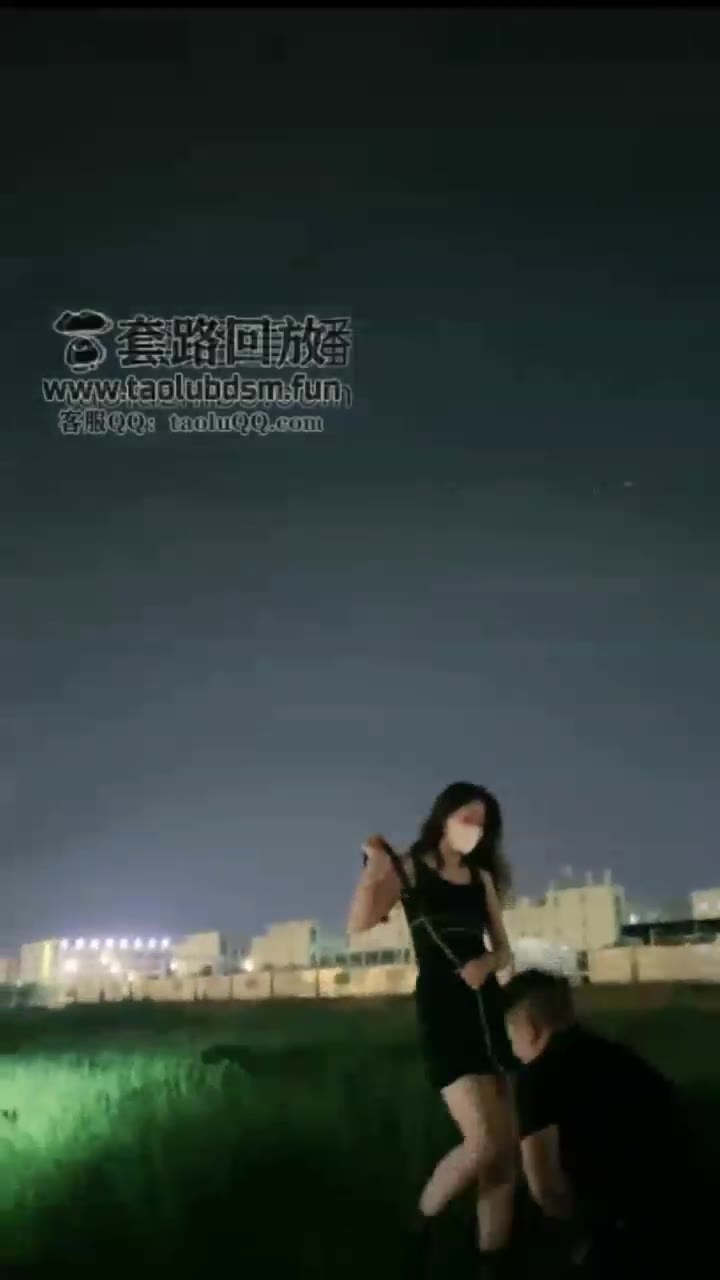 禾未 重磅户外调教 人体烟灰缸 当众暴打