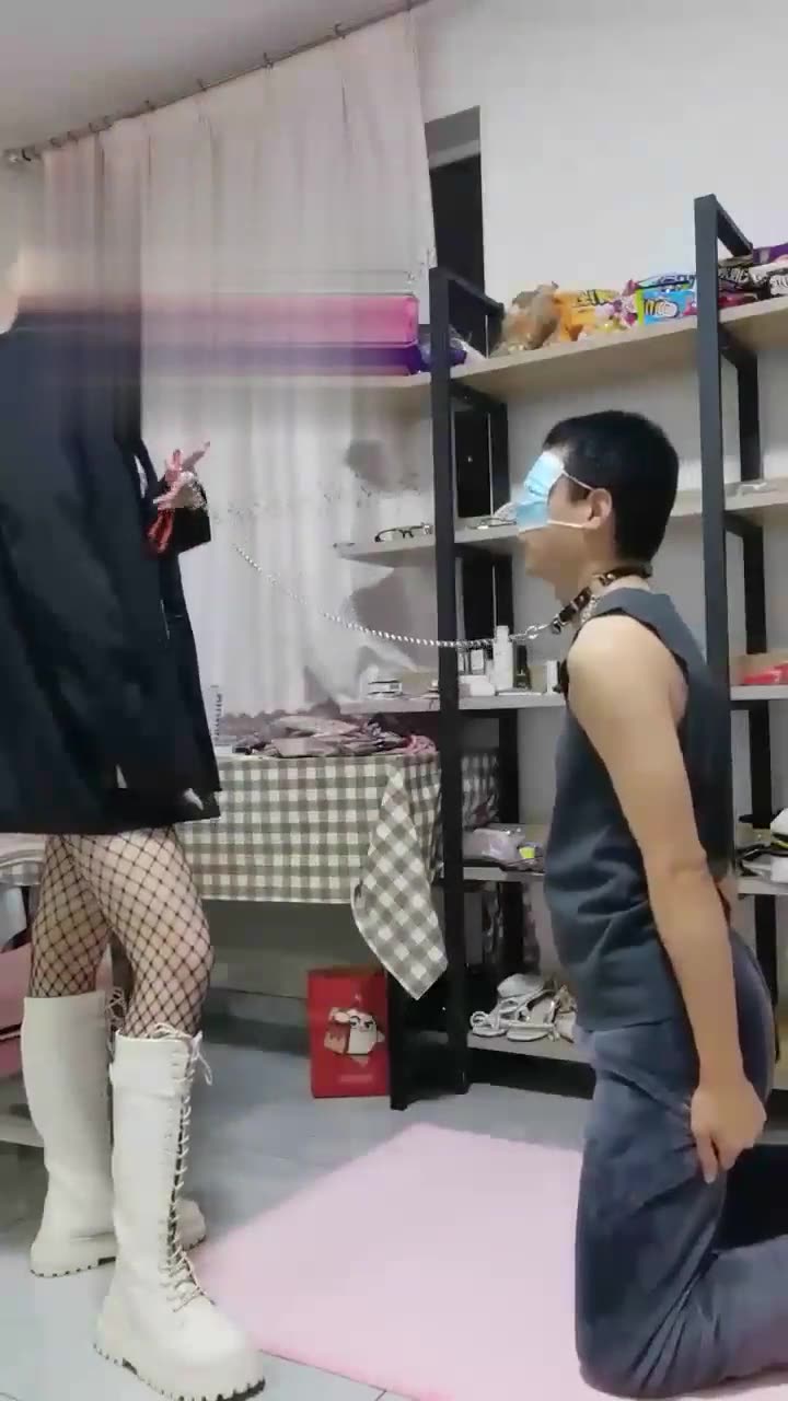 初处 带狗儿子训练 第一天