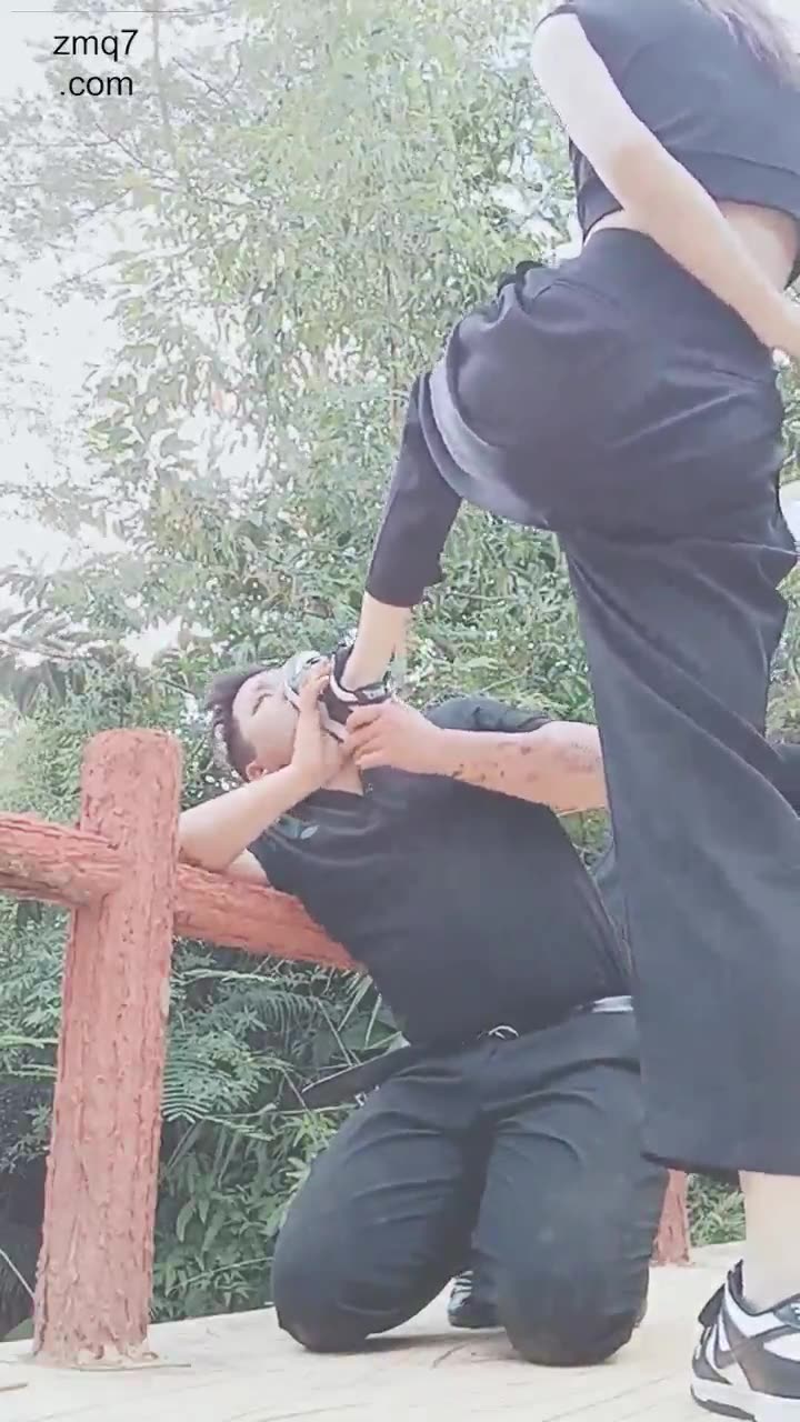 暴力美学 户外 双核调教