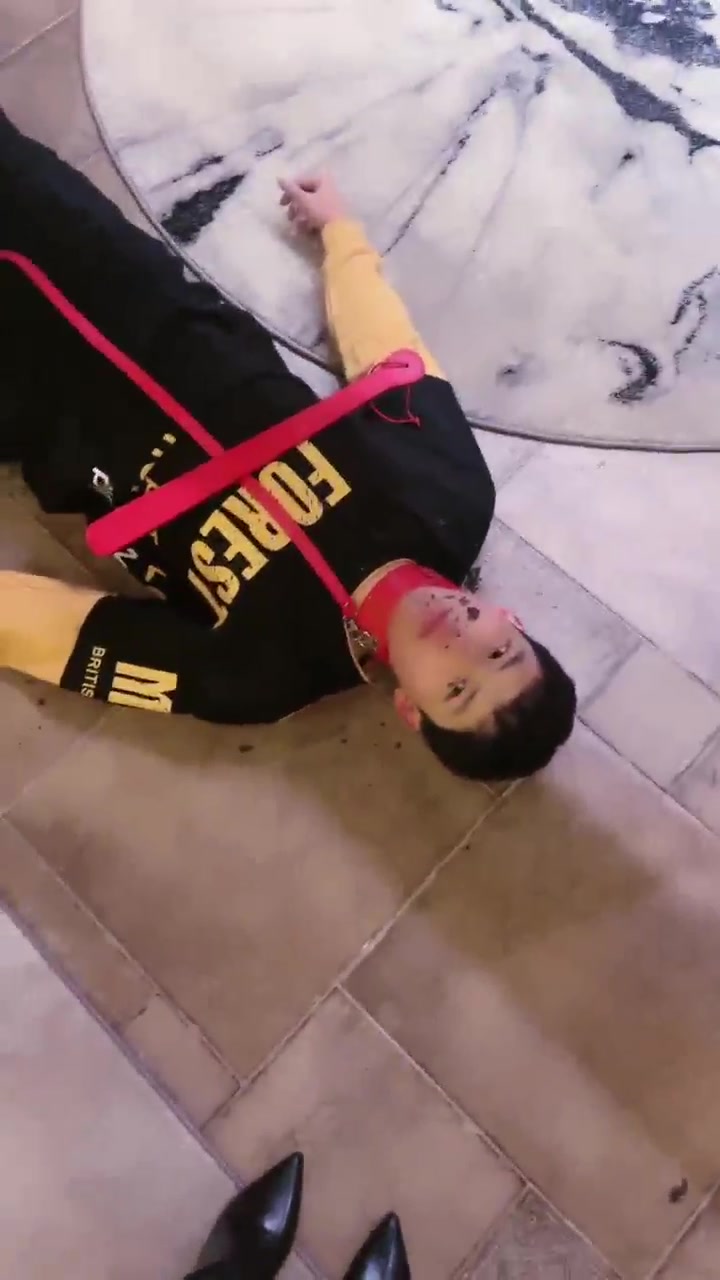 稚S和楼遥 别墅里踢裆
