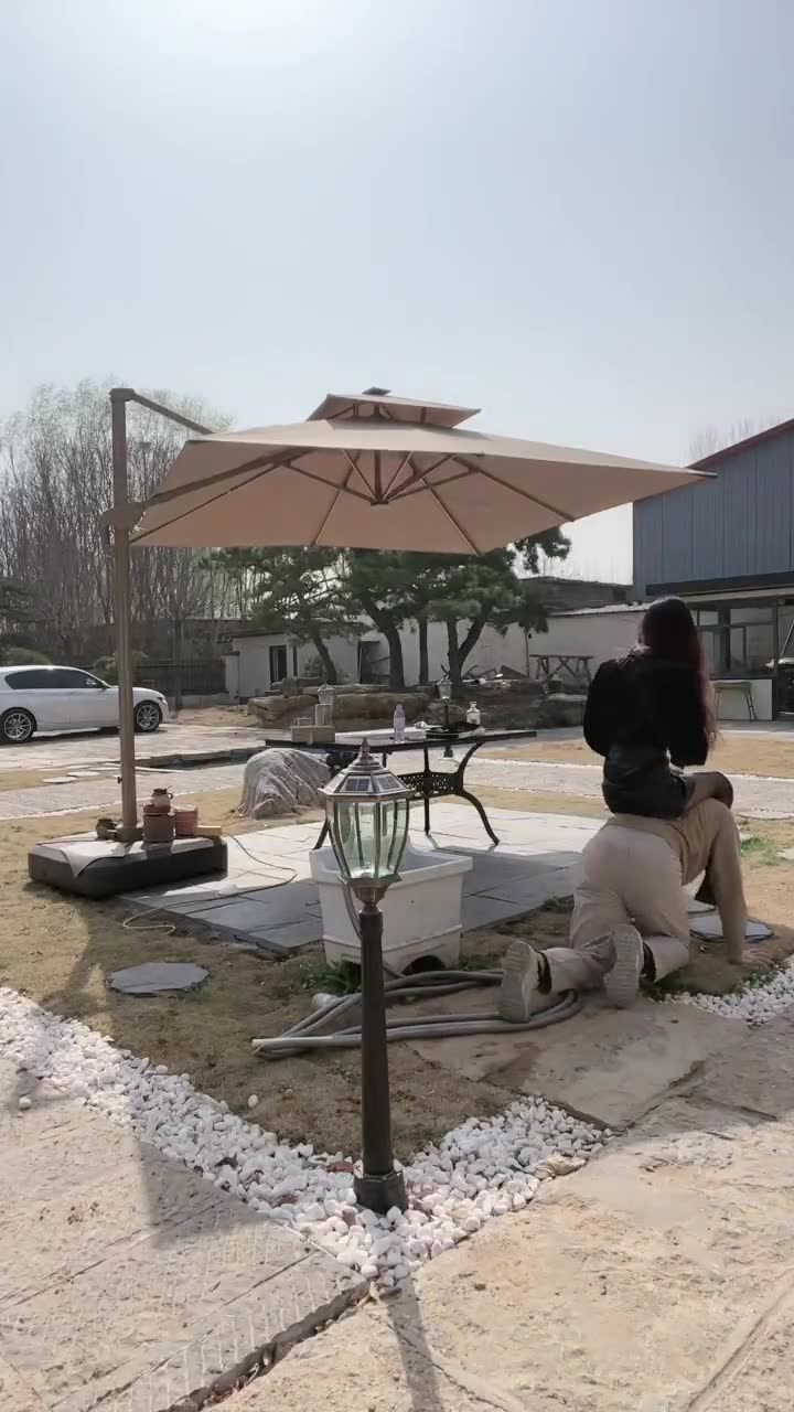 沅芷 户外骑马 挑战家奴的体力极限