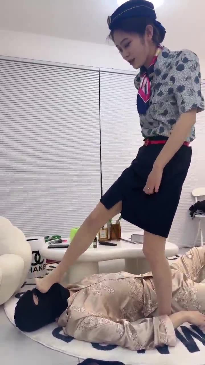 狗哥 东航空姐调教我