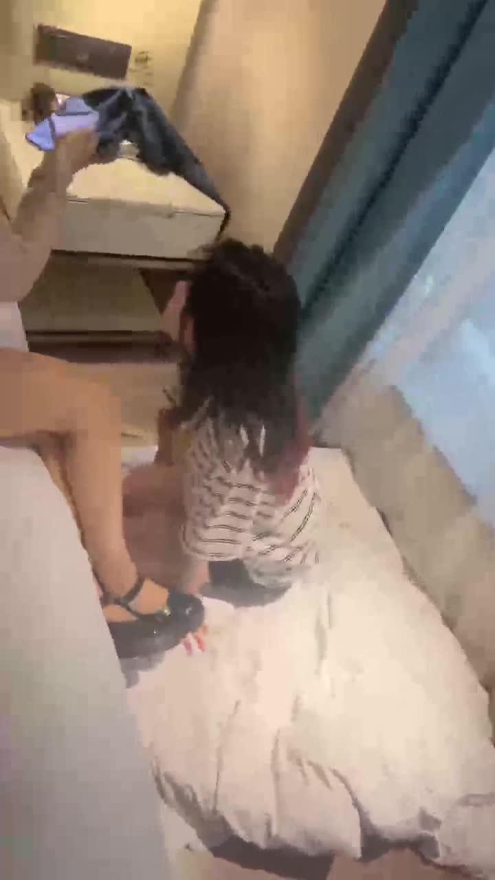 Female Roommate Experiences Being a Foot Slave