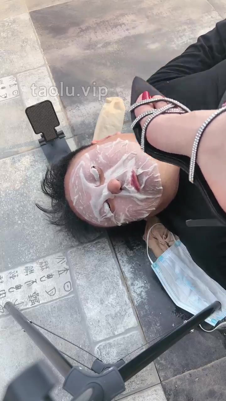 沅芷 小白的圣水面膜 强制体验