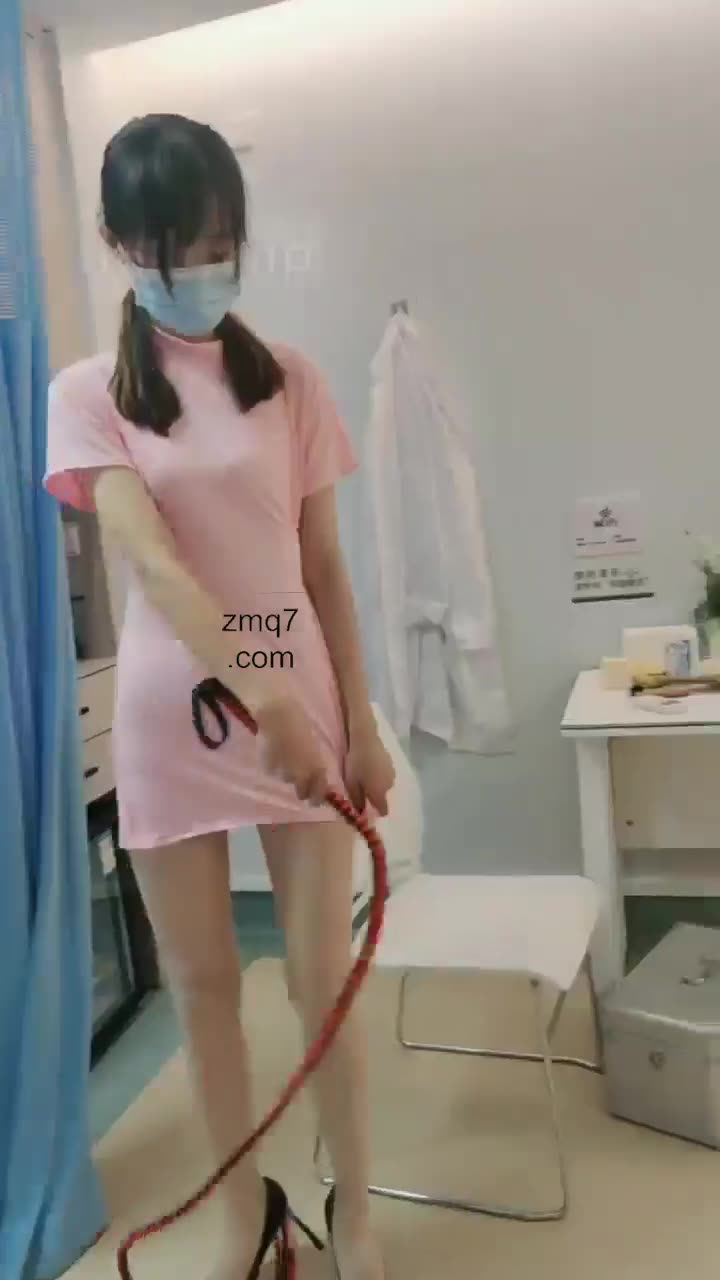 美娜格格 护士装 暴力足疗