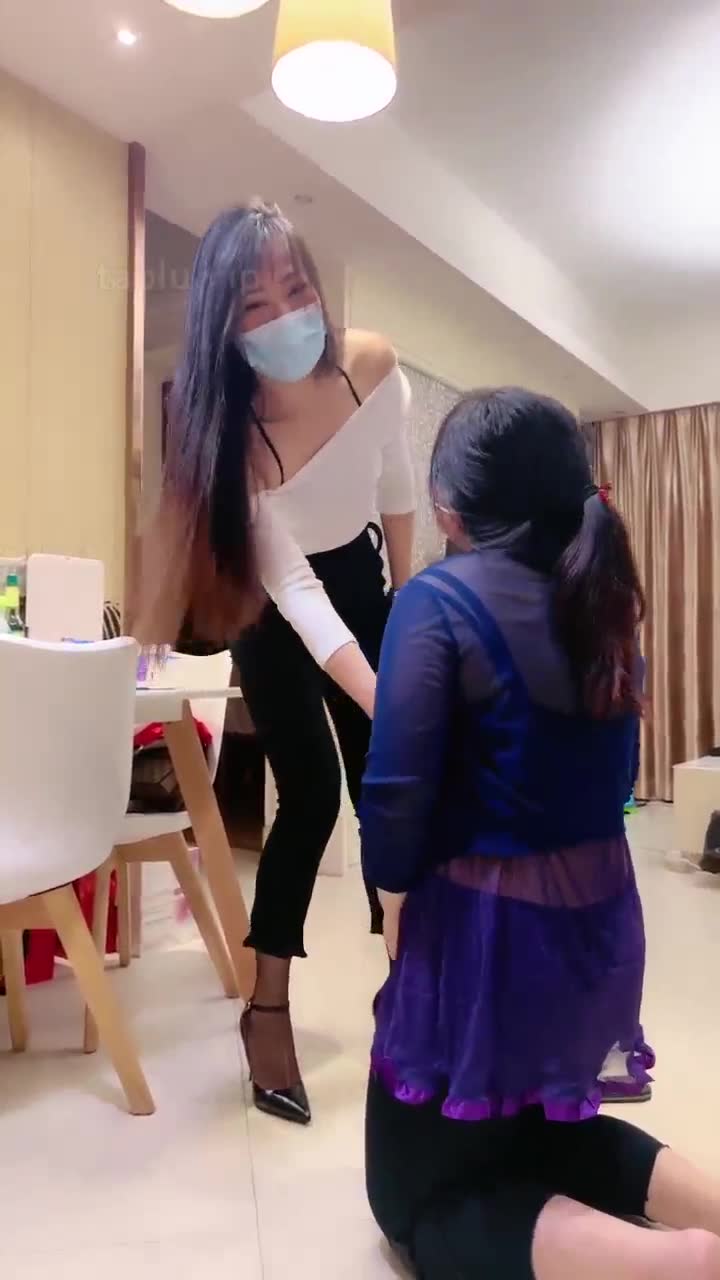 丹祖宗 调教女奴 暴力耳光