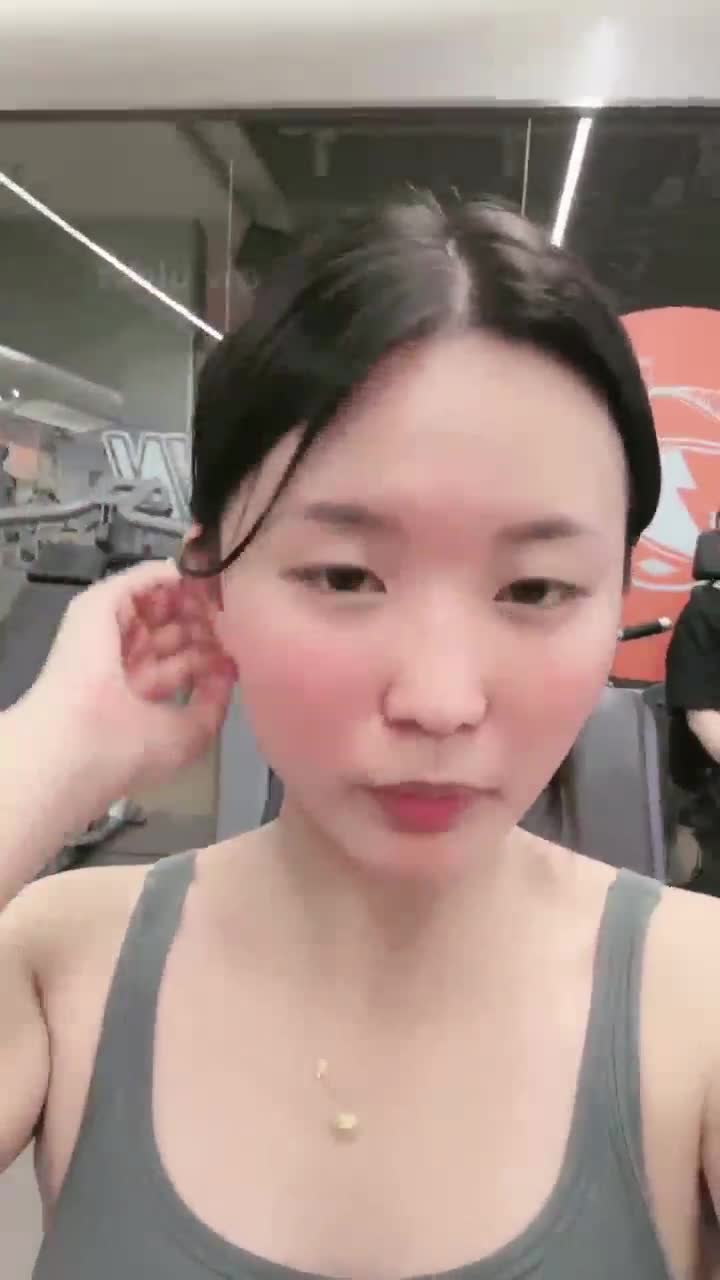 糯米姐姐 真实户外调教 健身之后