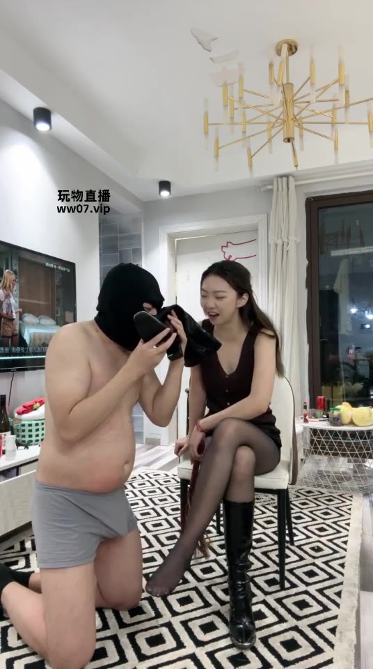 Jenn情侣 漆皮长靴老婆