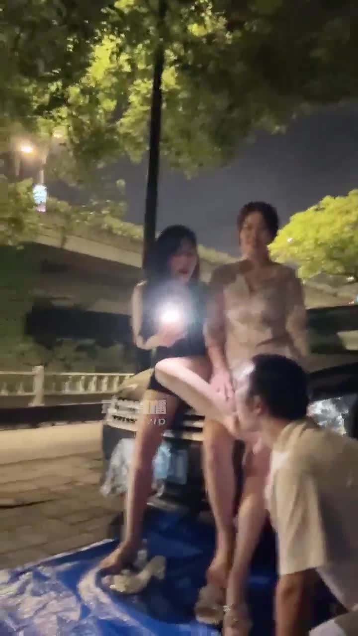 琴月 双主户外调教