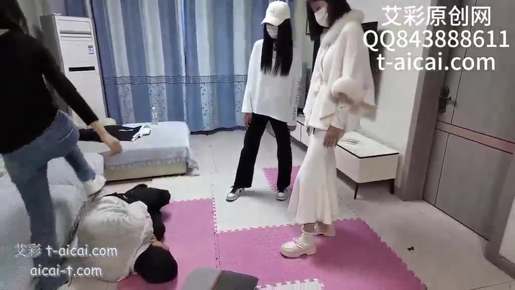 chnnsct1818 脚力测试后持续暴击头部 筷子残忍踩手